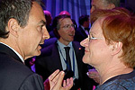 President Halonen and Prime Minister of Spain José Luis Rodriguez Zapatero. 